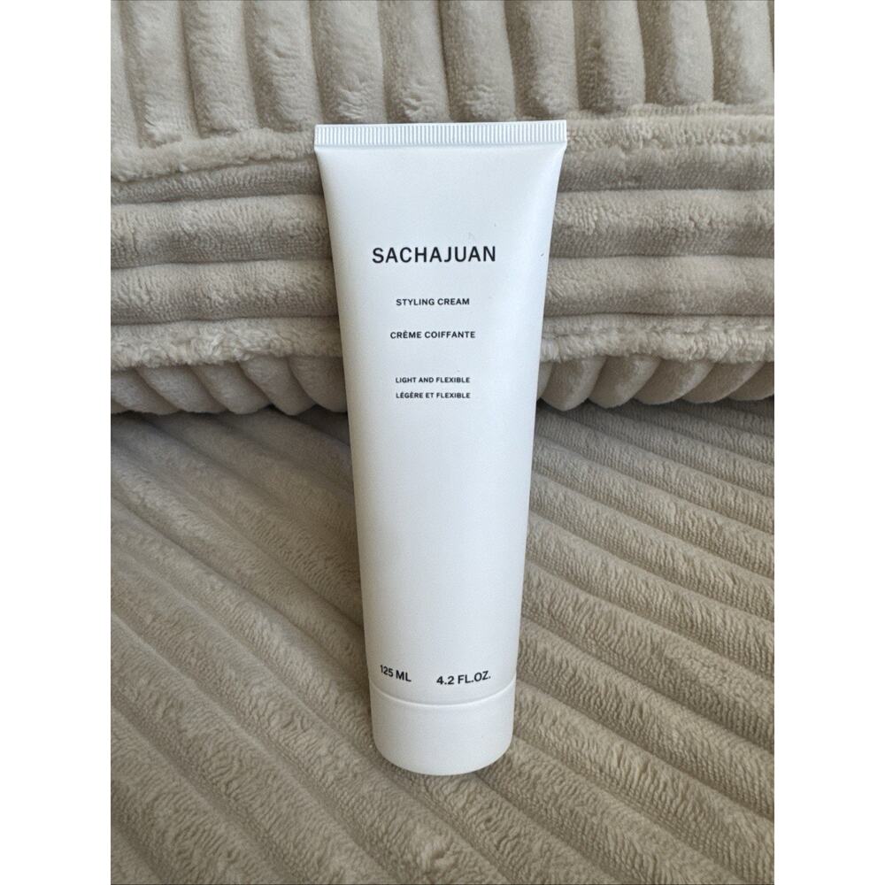 Sachajuan Styling Cream for Stright or Curly Hair - 125mL / 4.2 Fl Oz NEW SEALED